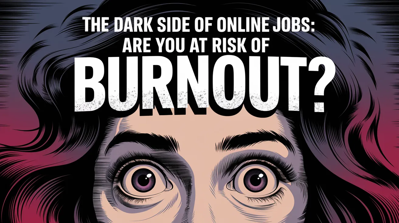 The Dark Side of Online Jobs: Are You at Risk of Burnout?